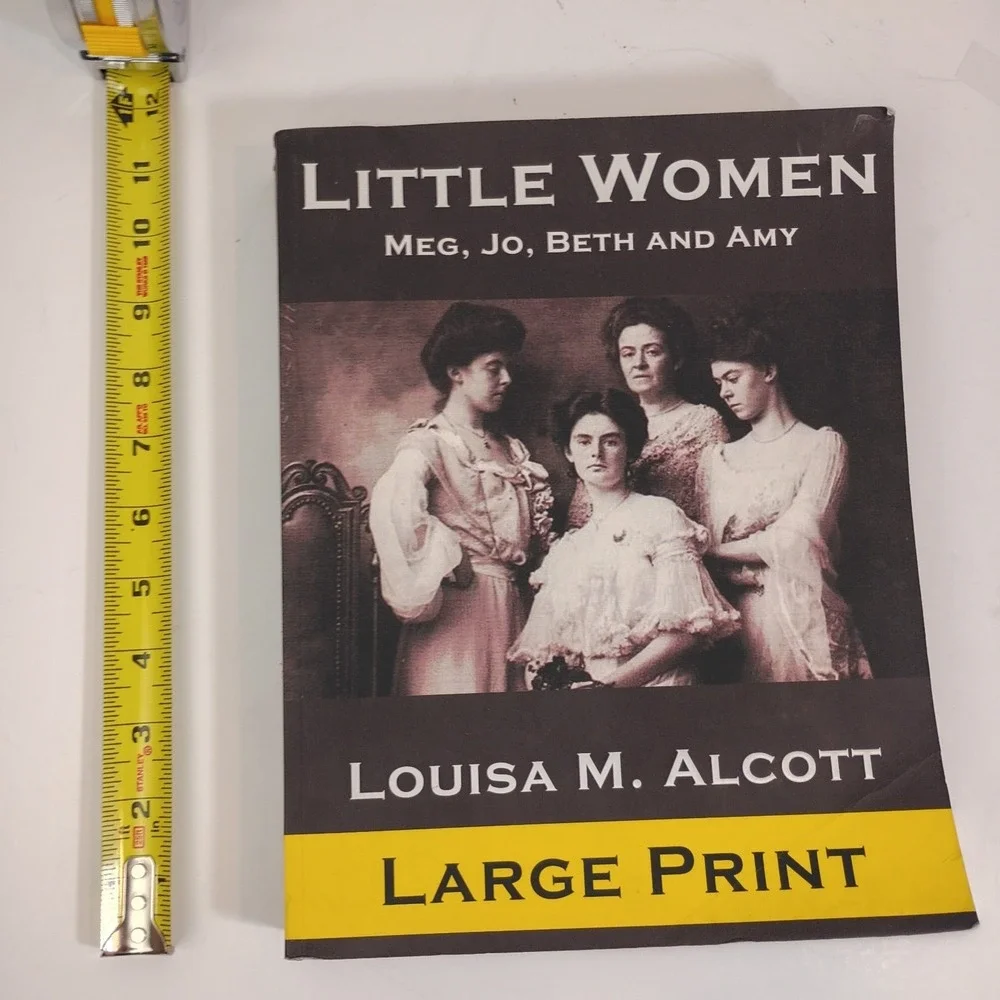Little Women by Louisa May Alcott - Super Large Print Edition, Paperback